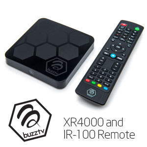 BuzzTV XR 4000 Android IPTV OTT set-top HD 4K TV Box