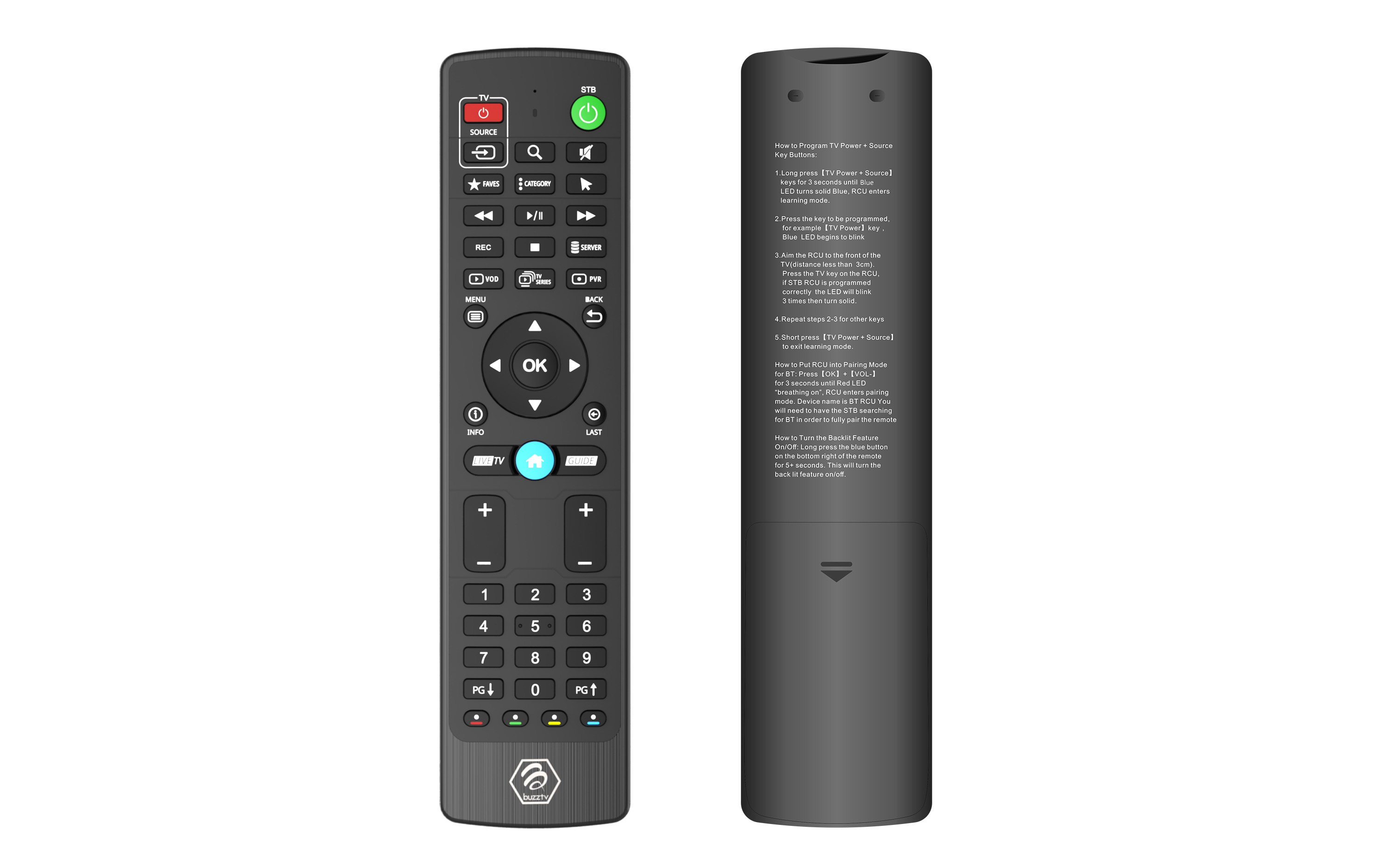 BuzzTV XRS 4500 Android IPTV OTT set-top HD 4K TV Box