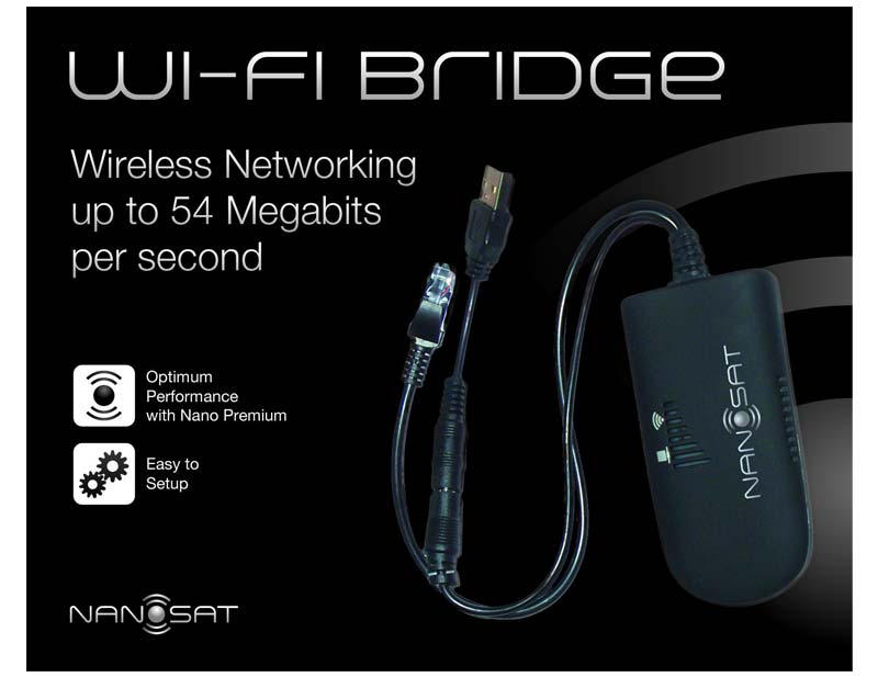Nanosat Wireless WiFI Bridge for Nano Premium