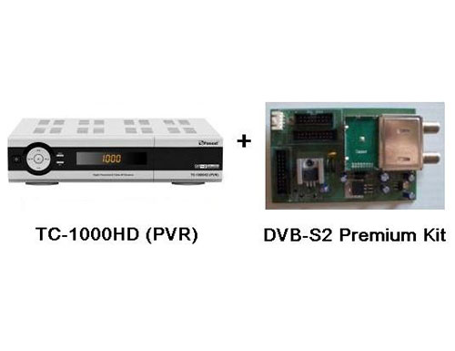 Pansat TC-1000HD + DVB-S2 Premium Kit