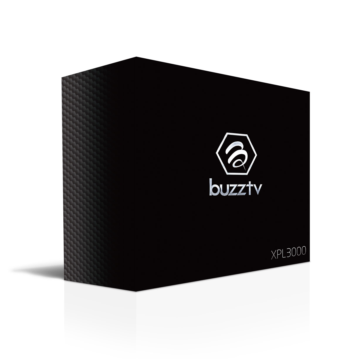 BuzzTV XPL 3000 Android IPTV OTT set-top HD 4K TV Box (Onyx Black)