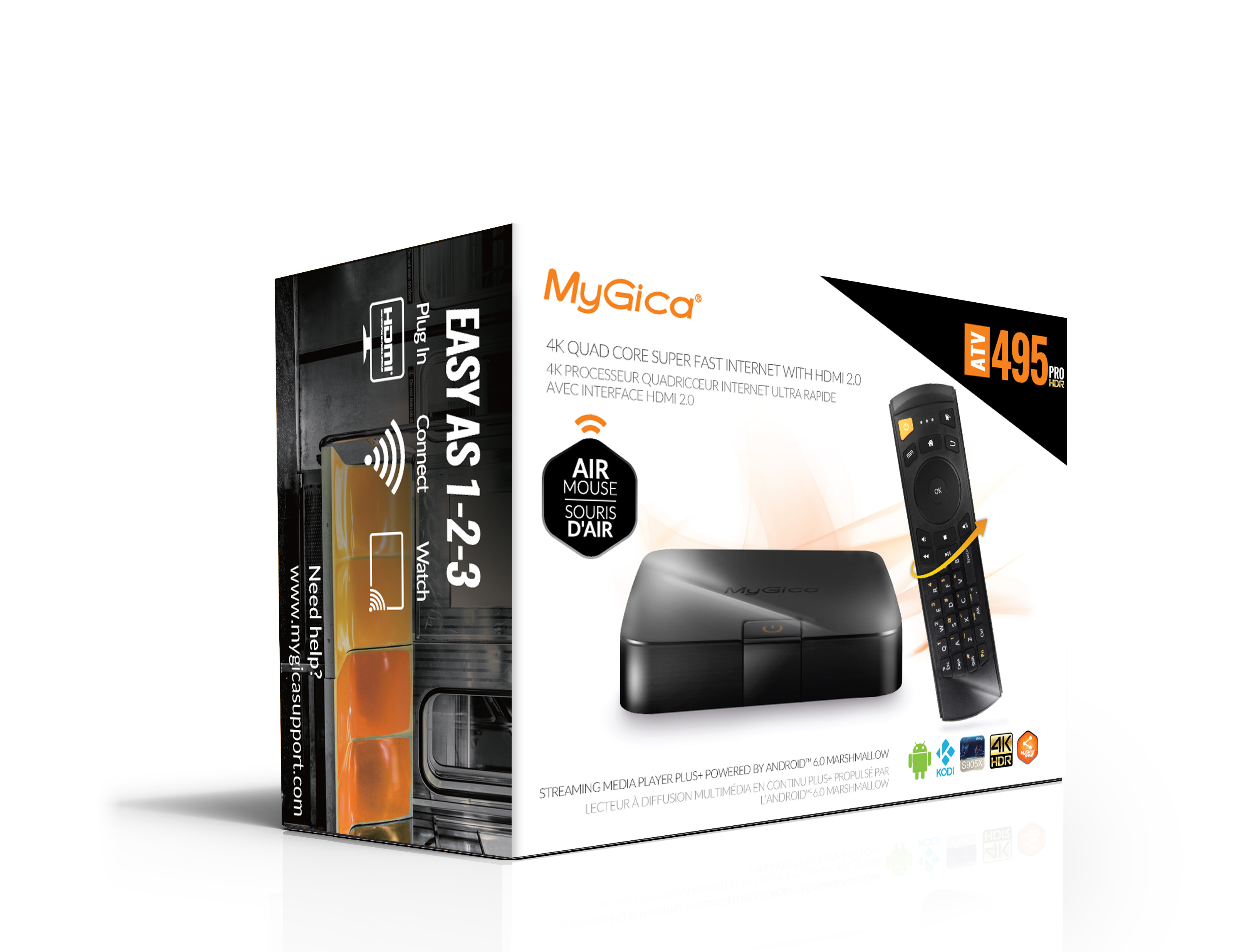 MyGica ATV495 PRO HDR Quad Android Ultra 4K HDMI 2.0 HDTV Box